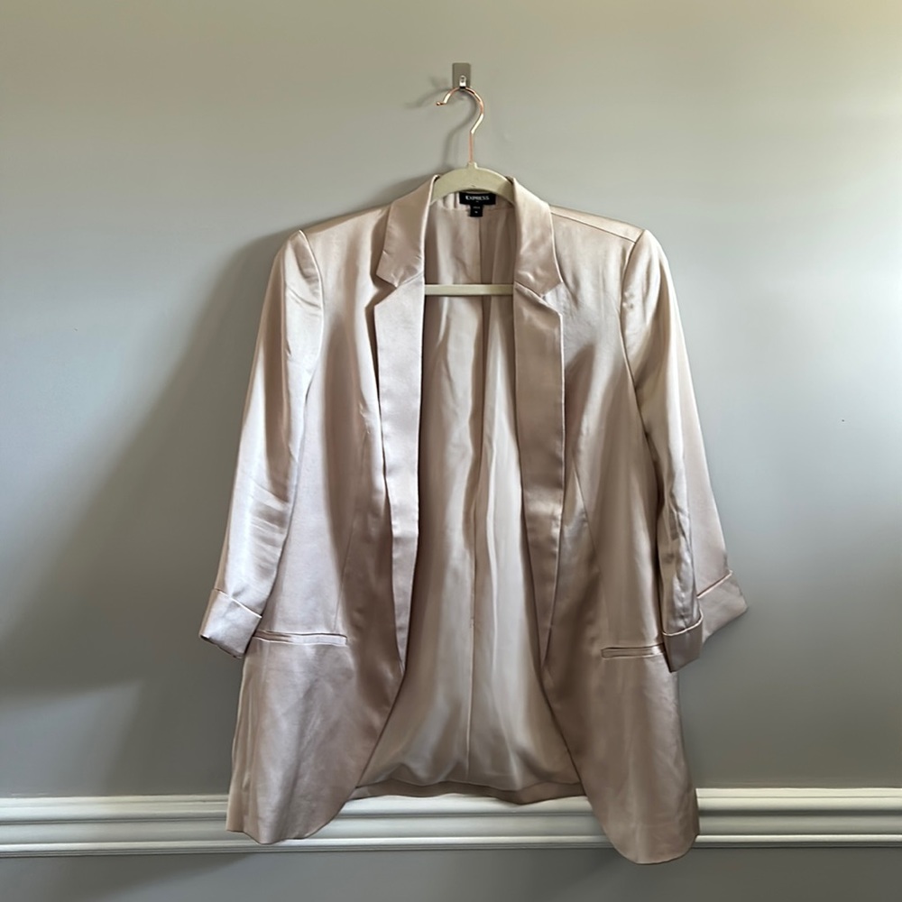 Express Gold Blazer